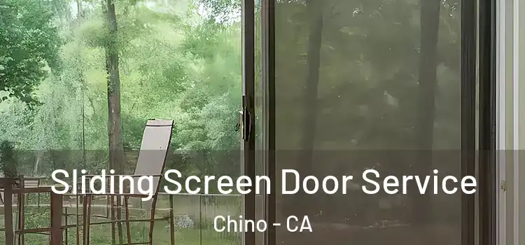 Sliding Screen Door Service Chino - CA